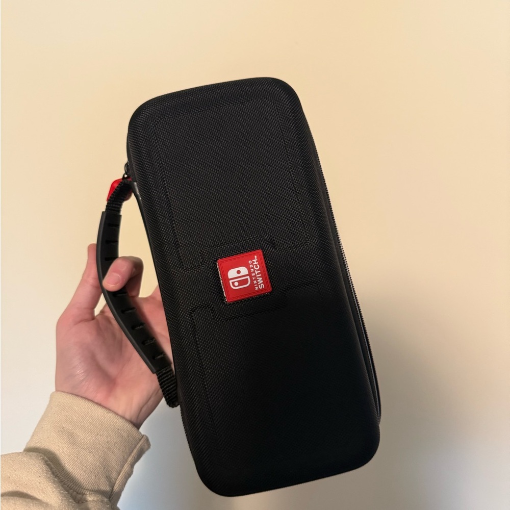 Nintendo Switch Black and Red Carrying Case